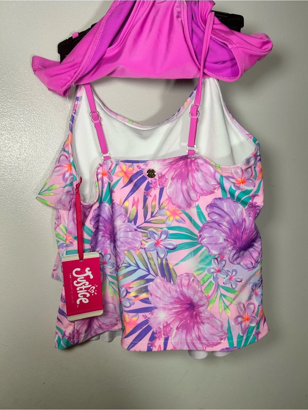 Justice layered ruffle